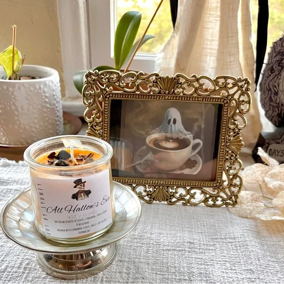 Pedestal Style Candle Holder or Trinket Dish Silver Plated Over 4” Wide - Picture 11 of 11